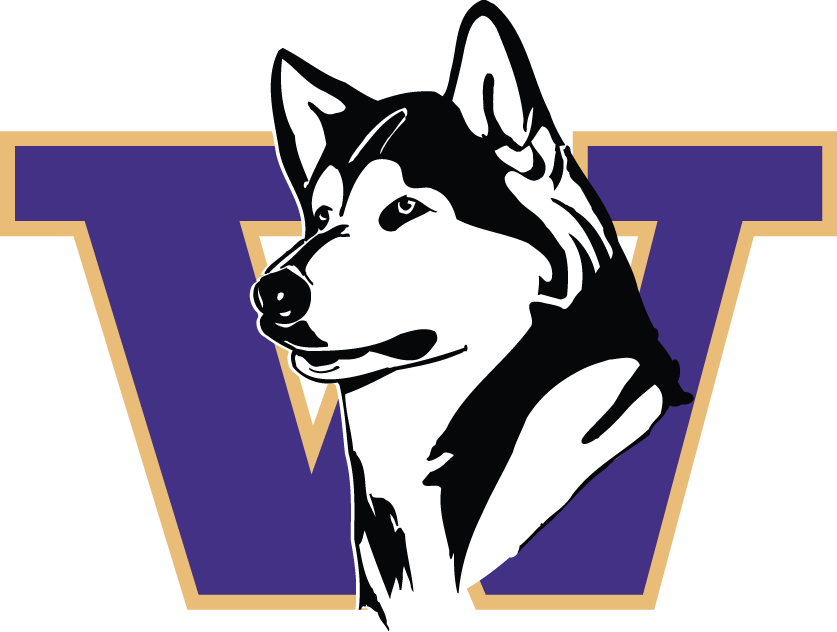 Washington Huskies 1995-2000 Primary Logo iron on transfers for fabric